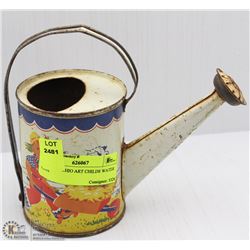 VINTAGE OHIO ART CHILDS WATER CAN