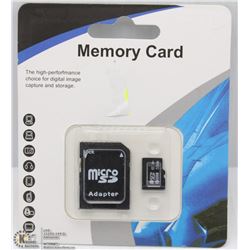 NEW 32GB MICRO SD CARD WITH ADAPTOR