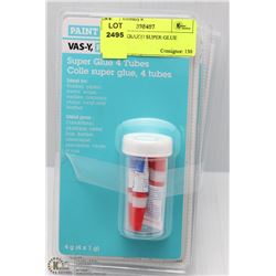 16 TUBES KRAZY/ SUPER GLUE