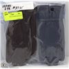 Image 1 : 2 PACK LADIES LEATHER GLOVES SZ SMALL
