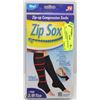 Image 1 : ZIP-UP COMPRESSION SOCKS SIZE S/M AS SEEN ON TV