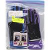 Image 1 : 2 PACK LADIES SPANDEX TEXTING GLOVES