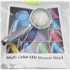Image 1 : MULTICOLOR LED LIGHT SHOWER HEAD IN CHROME