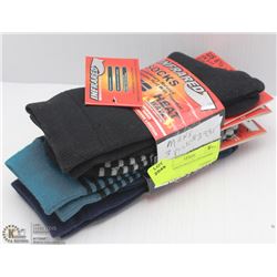 3 PACK MENS HEAT WAVE SOCKS