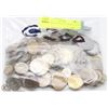 Image 1 : LOT OF 200+ VINTAGE WORLD COINS