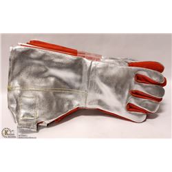 3 PAIRS OF HEAVY DUTY WELDING GLOVES