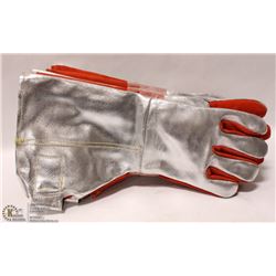 3 PAIRS OF HEAVY DUTY WELDING GLOVES