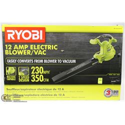 BRAND NEW RYOBI 12 AMP ELECTRIC BLOWER/