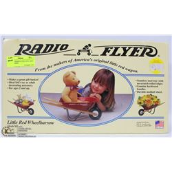 VINTAGE RADIO FLYER LITTLE RED WHEEL BARREL