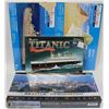 Image 1 : NEW 4 PUZZLES TITANIC