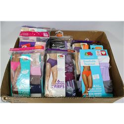 FLAT OF WOMENS UNDERWEAR