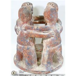 CIRCLE OF FRIENDS ACTEE MAYAN PRIMITIVE RED CLAY