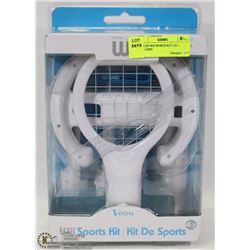 SEALED WII SPORTS KIT 6 IN 1 INCLUDES
