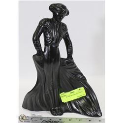 TALL BLACK MATADOR FIGURINE