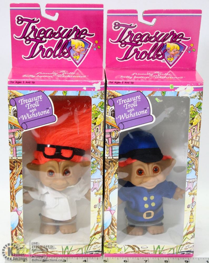 vintage treasure trolls