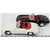 Image 1 : LOT OF TWO 1:18 DIECAST MERCEDES SL & CORVETTE