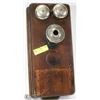 Image 1 : ANTIQUE WALL PHONE BOX