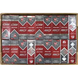 FLAT OF WILSON 50 RECLAIMED GOLF BALLS