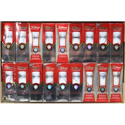 FLAT OF TITLEIST RECLAIMED GOLF BALLS
