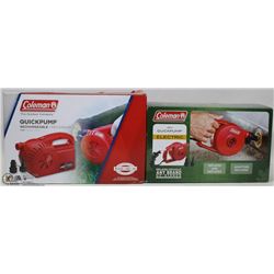 COLEMAN QUICK PUMP RECHARGEABLE W/ COLEMAN