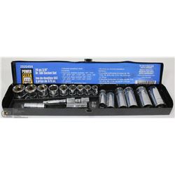 POWERFIST 12PC SOCKET SET