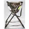 Image 1 : FOLDABLE FISHING/HUNTING STOOL WITH SEAT STORAGE
