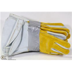 6 PAIRS OF LEATHER WELDRITE WELDING GLOVES