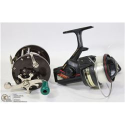 LOT OF 2 FISHING REELS, ONE IS PENN & OTHER DAIWA