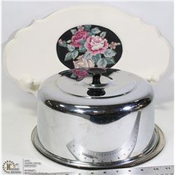 VINTAGE HANGING TOWEL RACK AND STAINLESS STEEL