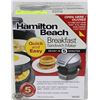 Image 1 : HAMILTON BEACH BREAKFAST SANDWICH MAKER
