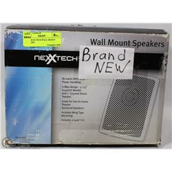 NEW NEXTECH WALL MOUNT SPEAKERS