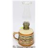 Image 1 : VINTAGE OIL LAMP WITH SHADE