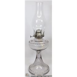 VINTAGE OIL LAMP WITH SHADE