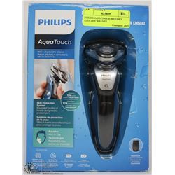 PHILIPS AQUATOUCH WET/DRY ELECTRIC SHAVER