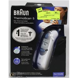 BRAUN THERMOSCAN 5 EAR THERMOMETER
