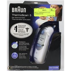 BRAUN THERMOSCAN 5 EAR THERMOMETER