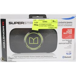 MONSTER SUPERSTAR HIGH POWERED PORTABLE WIRELESS