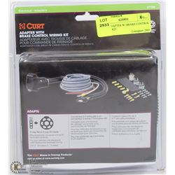 CURT ADAPTER W/ BRAKE CONTROL WIRING KIT