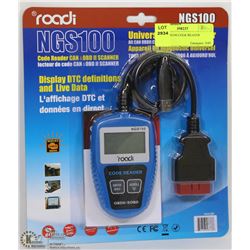ROADI NGS100 CODE READER