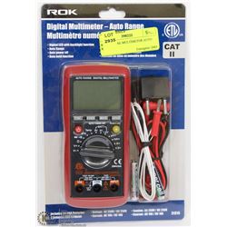 ROK DIGITAL MULTIMETER AUTO RANGE