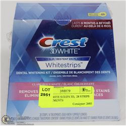 CREST WHITE STRIPS 3D,  28 STRIPS 14 TREATMENTS