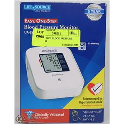 LIFE SOURCE BLOOD PRESSURE MONITOR
