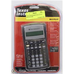 TEXAS INSTRUMENTS BA II PLUS CALCULATOR