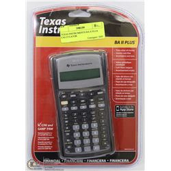 TEXAS INSTRUMENTS BA II PLUS CALCULATOR