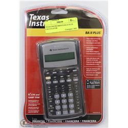 TEXAS INSTRUMENTS BA II PLUS CALCULATOR