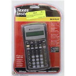 TEXAS INSTRUMENTS BA II PLUS CALCULATOR