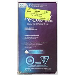 WOMEN'S ROGAINE HAIR REGROWTH TREATMENT