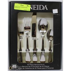 ONEIDA 45PC STAINLESS STEEL SERVING SET