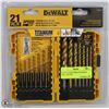 Image 1 : DEWALT 21PC SPEED TITANIUM DRILL BIT SET