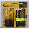 Image 1 : DEWALT 21PC SPEED TITANIUM DRILL BIT SET